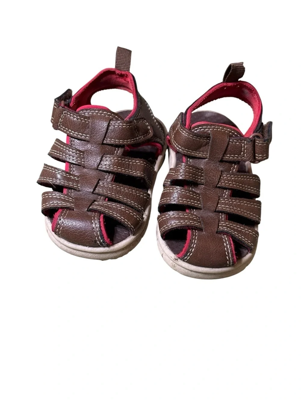 Carter’s Baby Boy Walker Brown Sandals Size 4